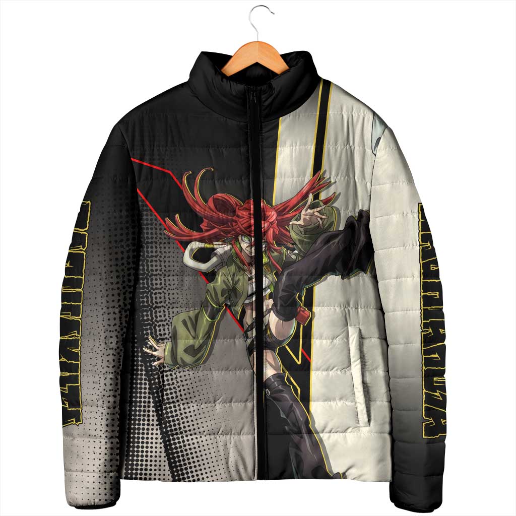 Riyo Blade Dancer Padded Jacket Grunge Manga Illustration Style