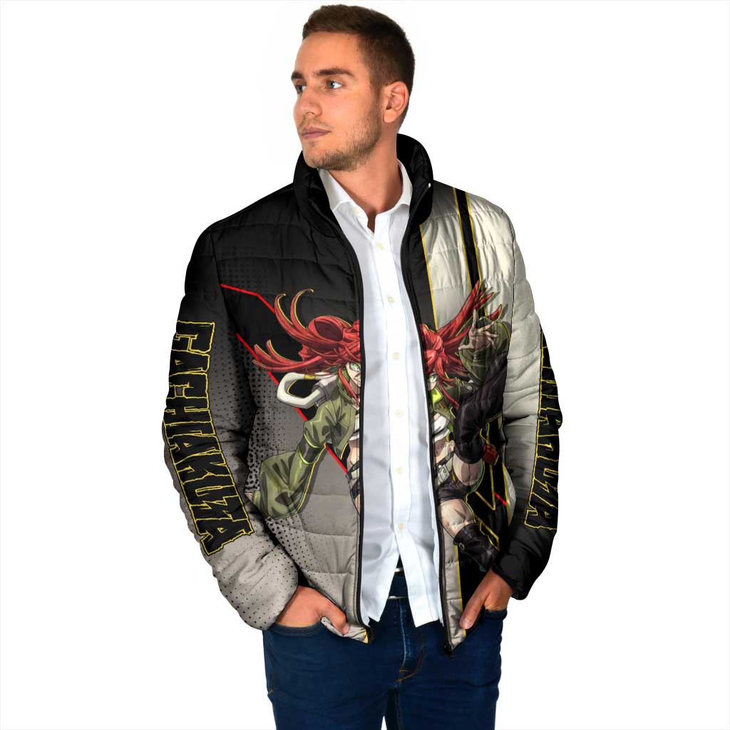 Riyo Blade Dancer Padded Jacket Grunge Manga Illustration Style