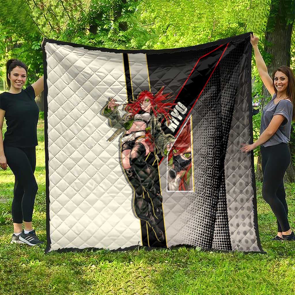 Riyo Blade Dancer Quilt Grunge Manga Illustration Style