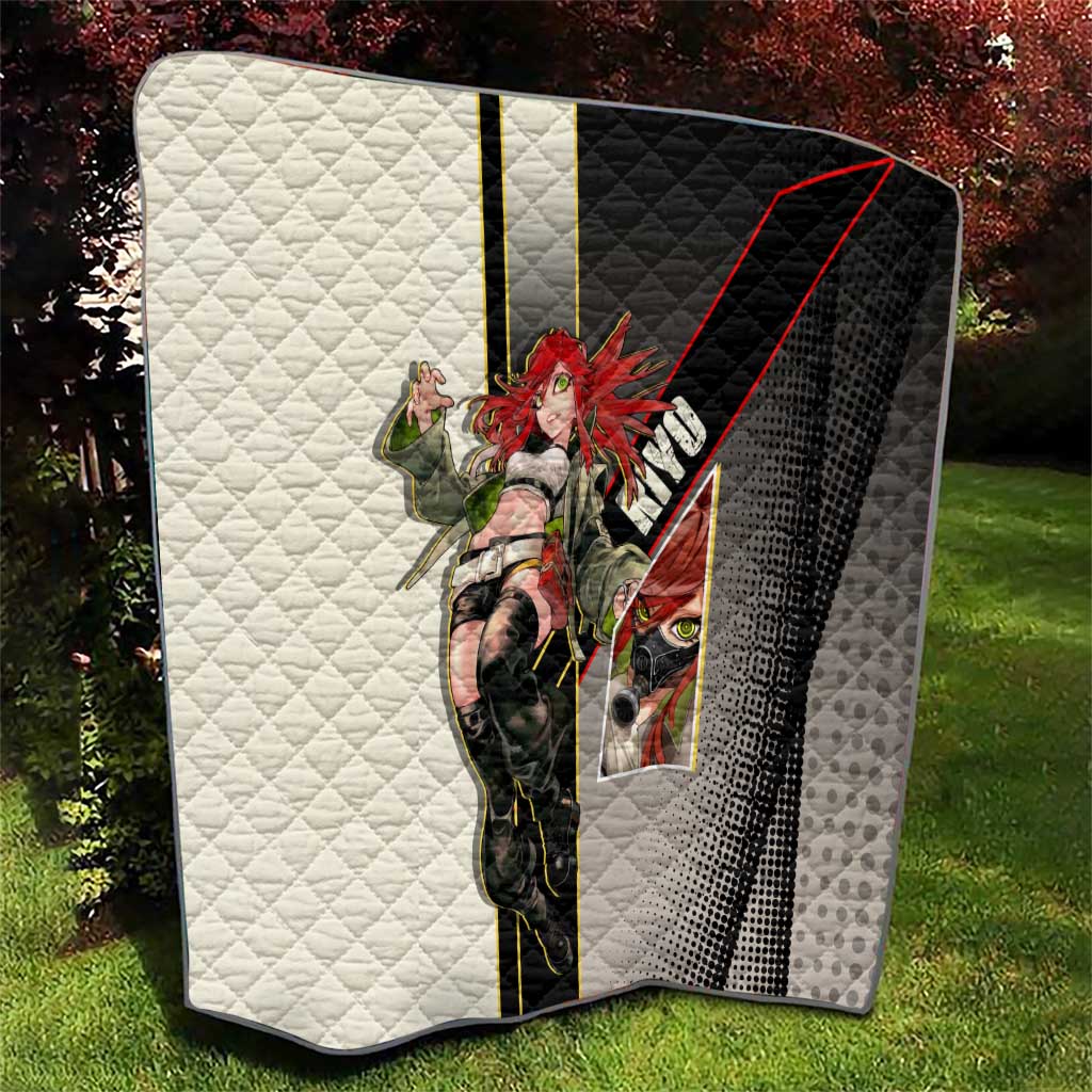 Riyo Blade Dancer Quilt Grunge Manga Illustration Style
