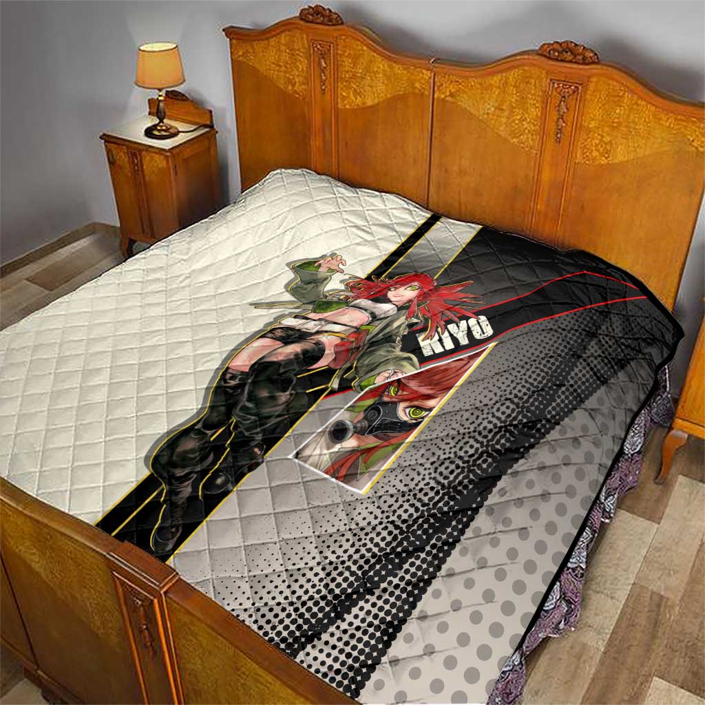 Riyo Blade Dancer Quilt Grunge Manga Illustration Style