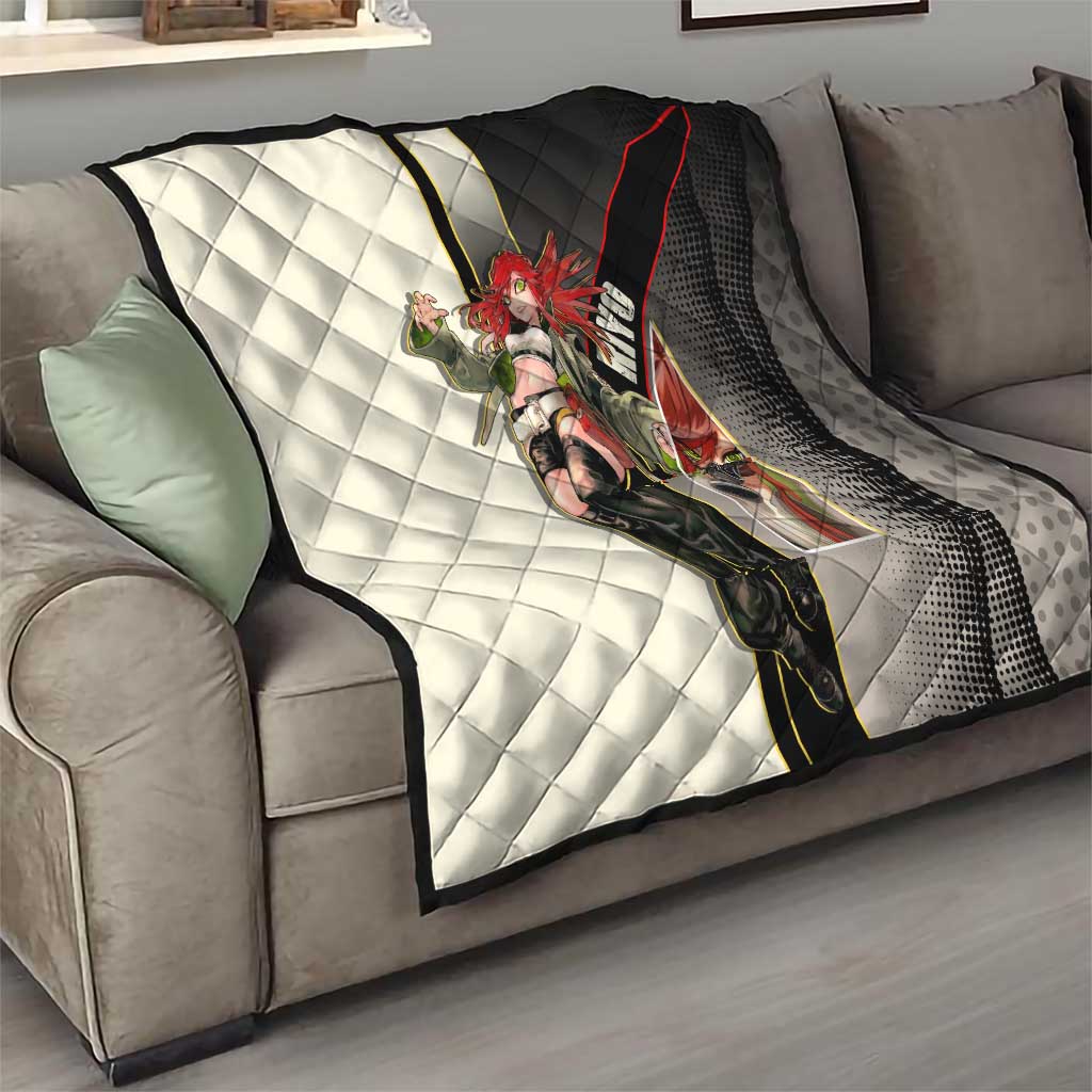 Riyo Blade Dancer Quilt Grunge Manga Illustration Style