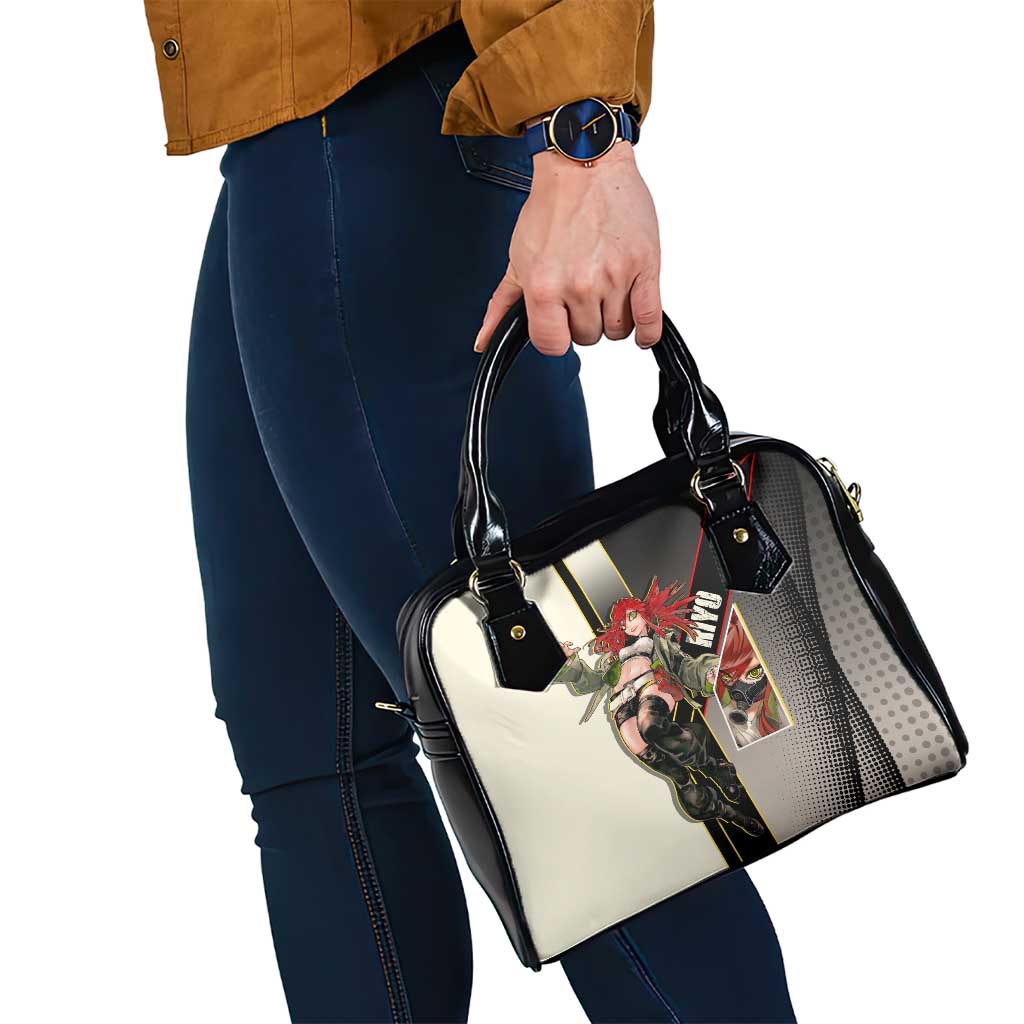 Riyo Blade Dancer Shoulder Handbag Grunge Manga Illustration Style