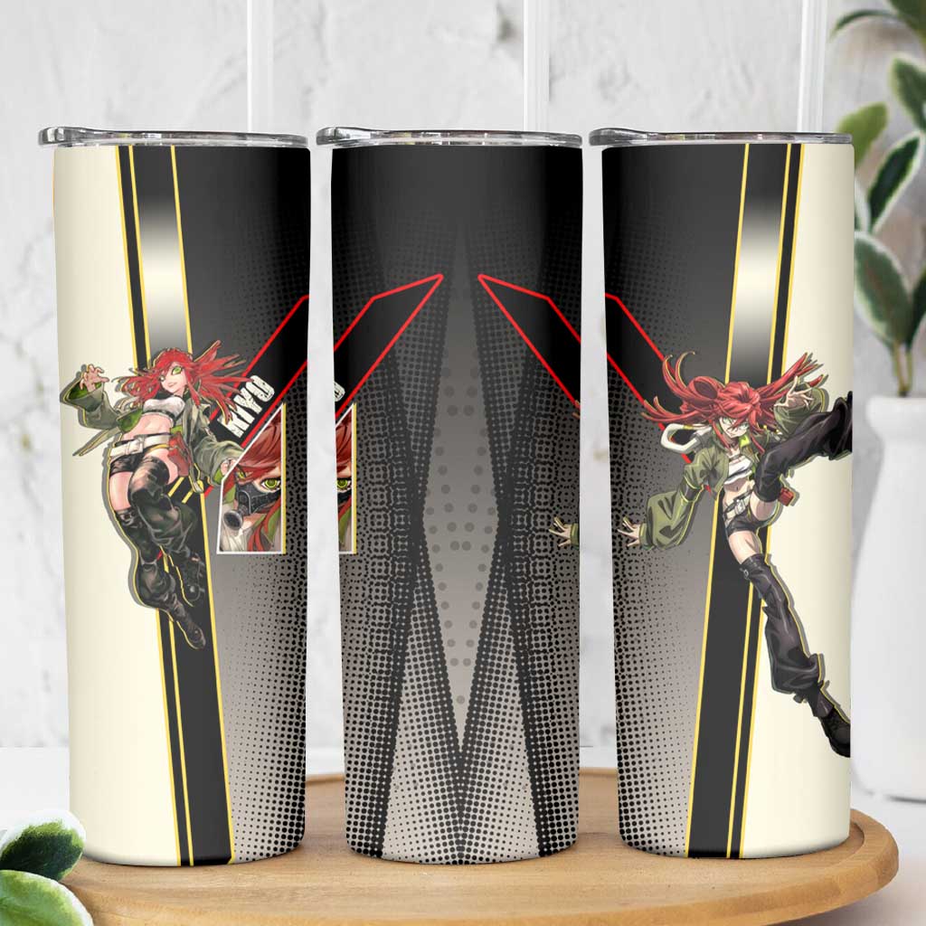 Riyo Blade Dancer Skinny Tumbler Grunge Manga Illustration Style
