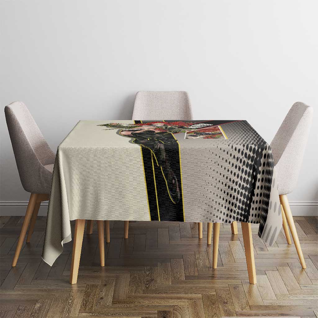Riyo Blade Dancer Tablecloth Grunge Manga Illustration Style