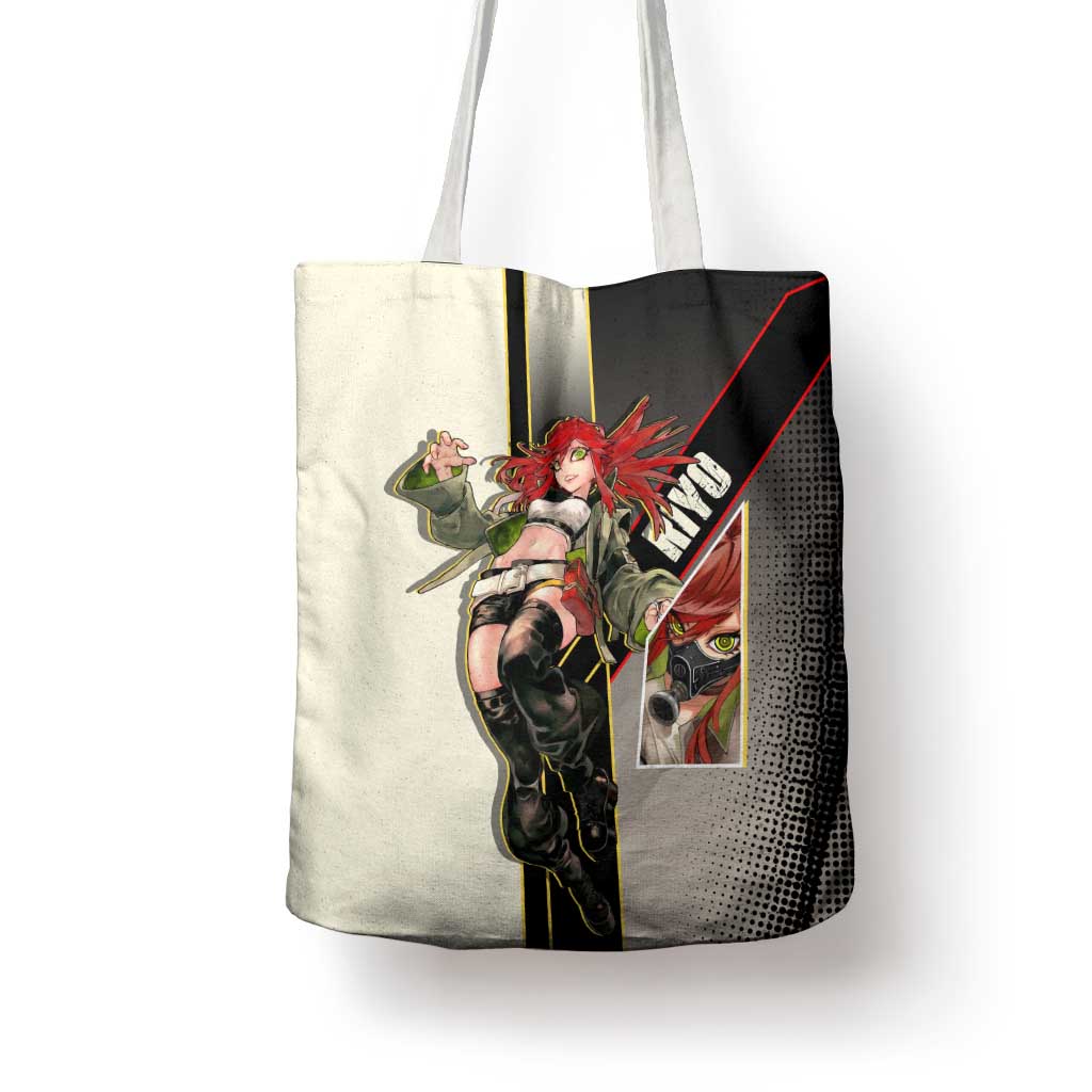 Riyo Blade Dancer Tote Bag Grunge Manga Illustration Style