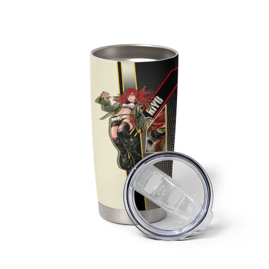 Riyo Blade Dancer Tumbler Cup Grunge Manga Illustration Style