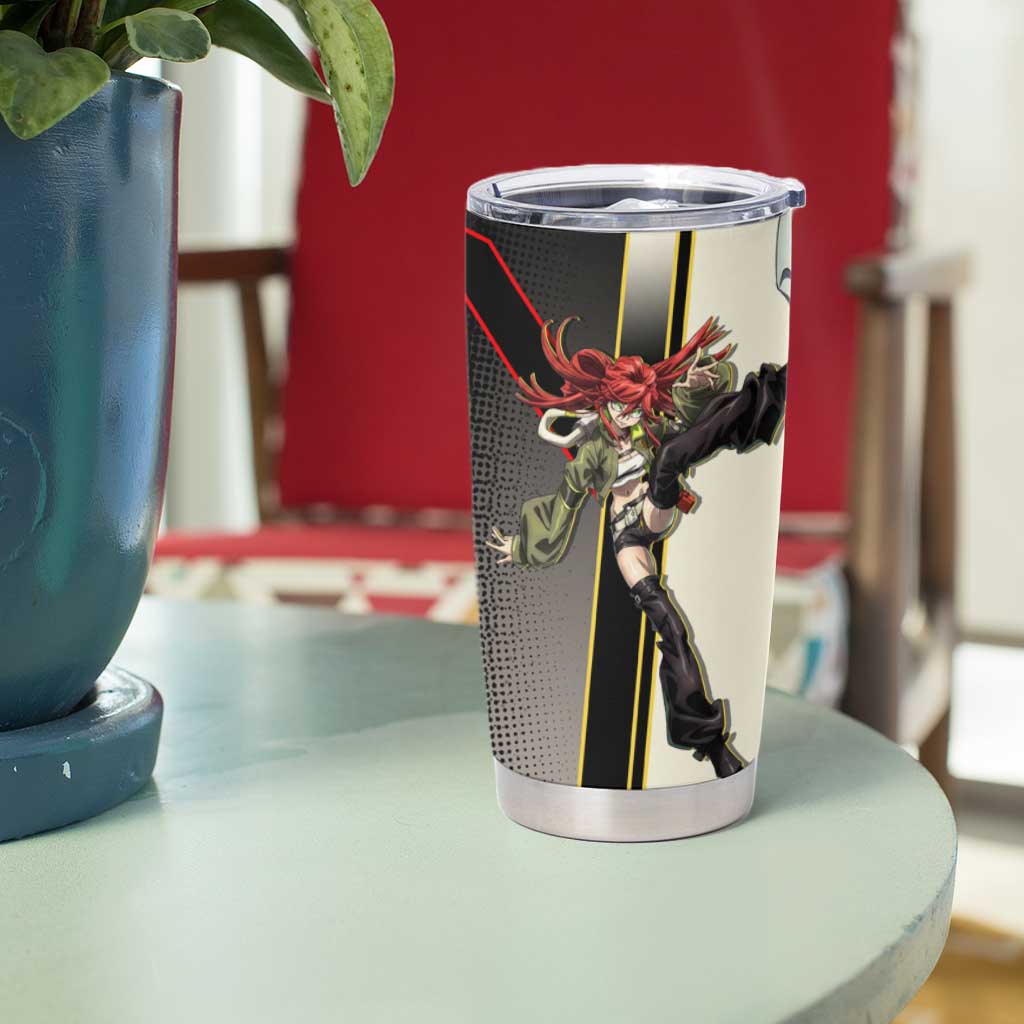 Riyo Blade Dancer Tumbler Cup Grunge Manga Illustration Style