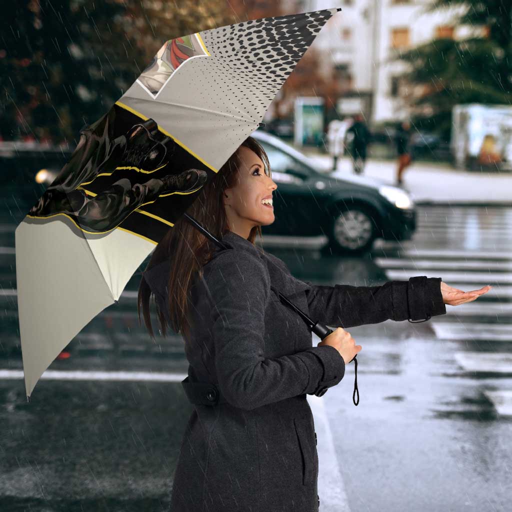 Riyo Blade Dancer Umbrella Grunge Manga Illustration Style