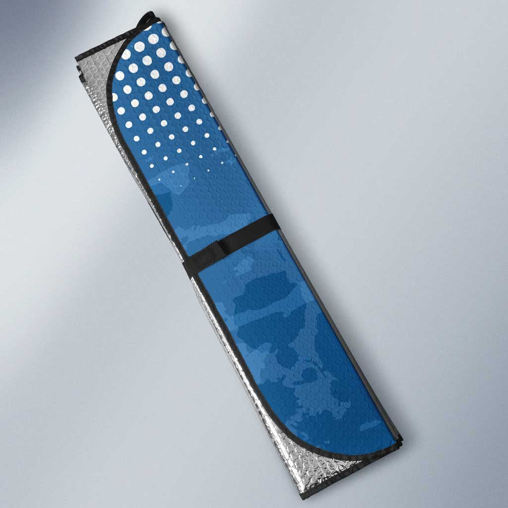 Power Chainsaw Man in Street Chic Auto Sun Shade Bold Blue Anime Aesthetic with Power