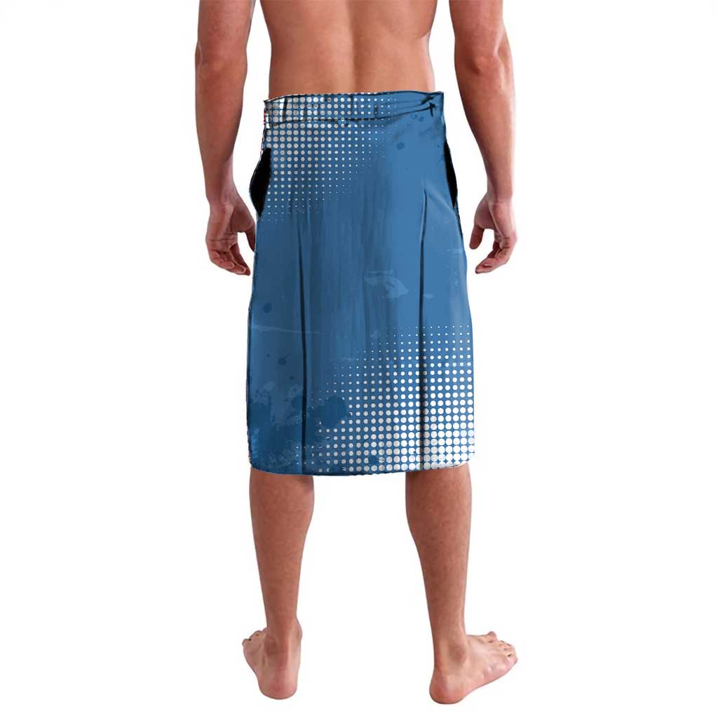 Power Chainsaw Man in Street Chic Lavalava Bold Blue Anime Aesthetic with Power
