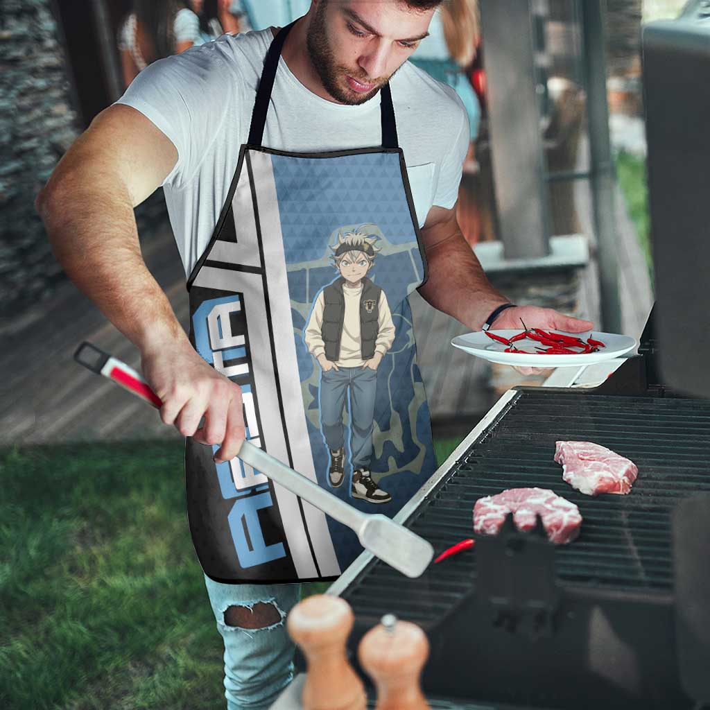 Asta from Black Clover in Modern Streetwear Apron Black Clover Anime Aesthetic - Asta Style