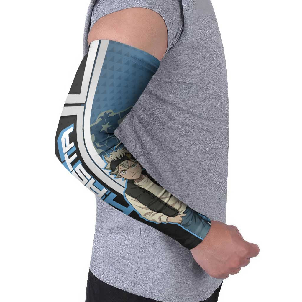 Asta from Black Clover in Modern Streetwear Arm Sleeves Black Clover Anime Aesthetic - Asta Style