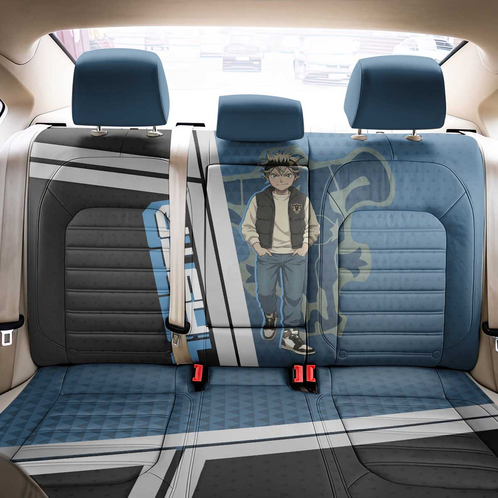Asta from Black Clover in Modern Streetwear Back Car Seat Cover Black Clover Anime Aesthetic - Asta Style