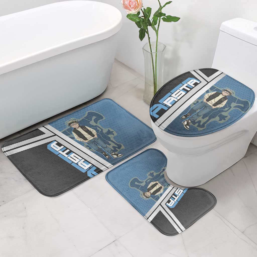 Asta from Black Clover in Modern Streetwear Bathroom Set Black Clover Anime Aesthetic - Asta Style