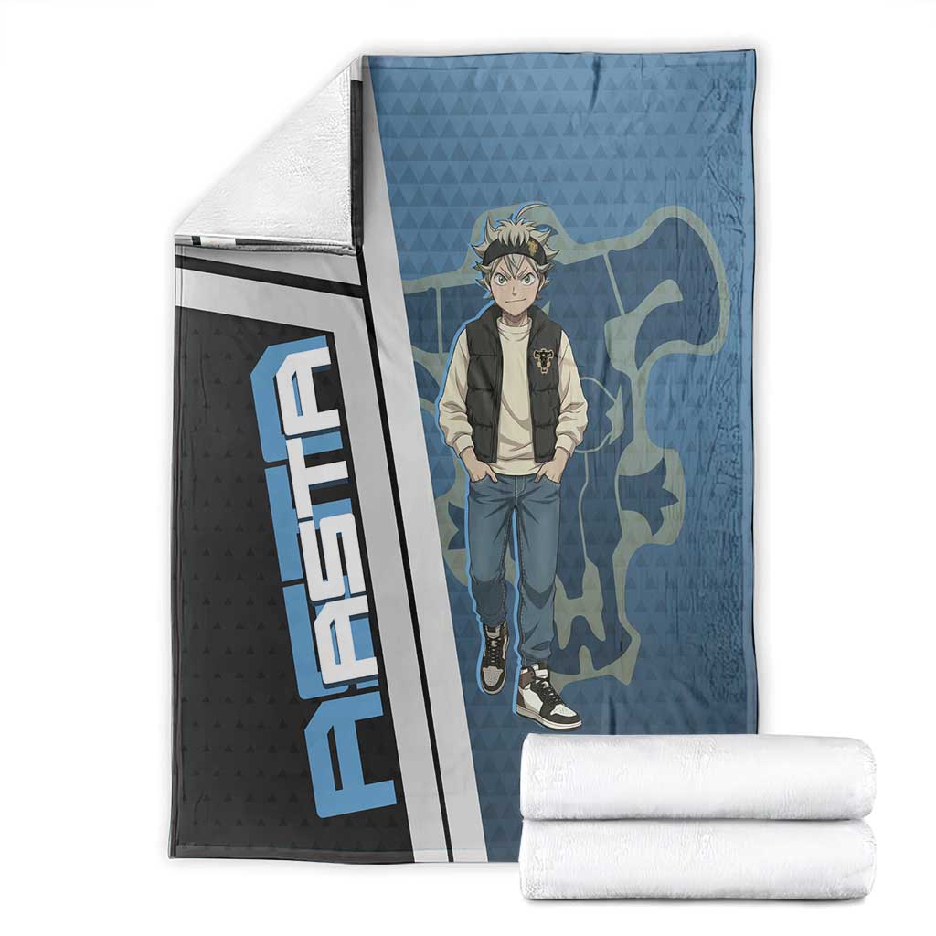 Asta from Black Clover in Modern Streetwear Blanket Black Clover Anime Aesthetic - Asta Style