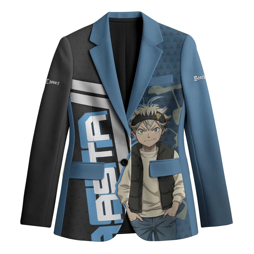 Asta from Black Clover in Modern Streetwear Blazer Black Clover Anime Aesthetic - Asta Style
