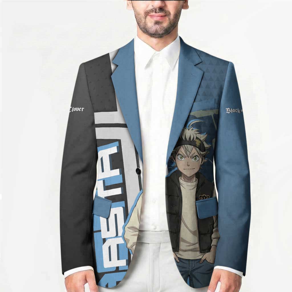 Asta from Black Clover in Modern Streetwear Blazer Black Clover Anime Aesthetic - Asta Style