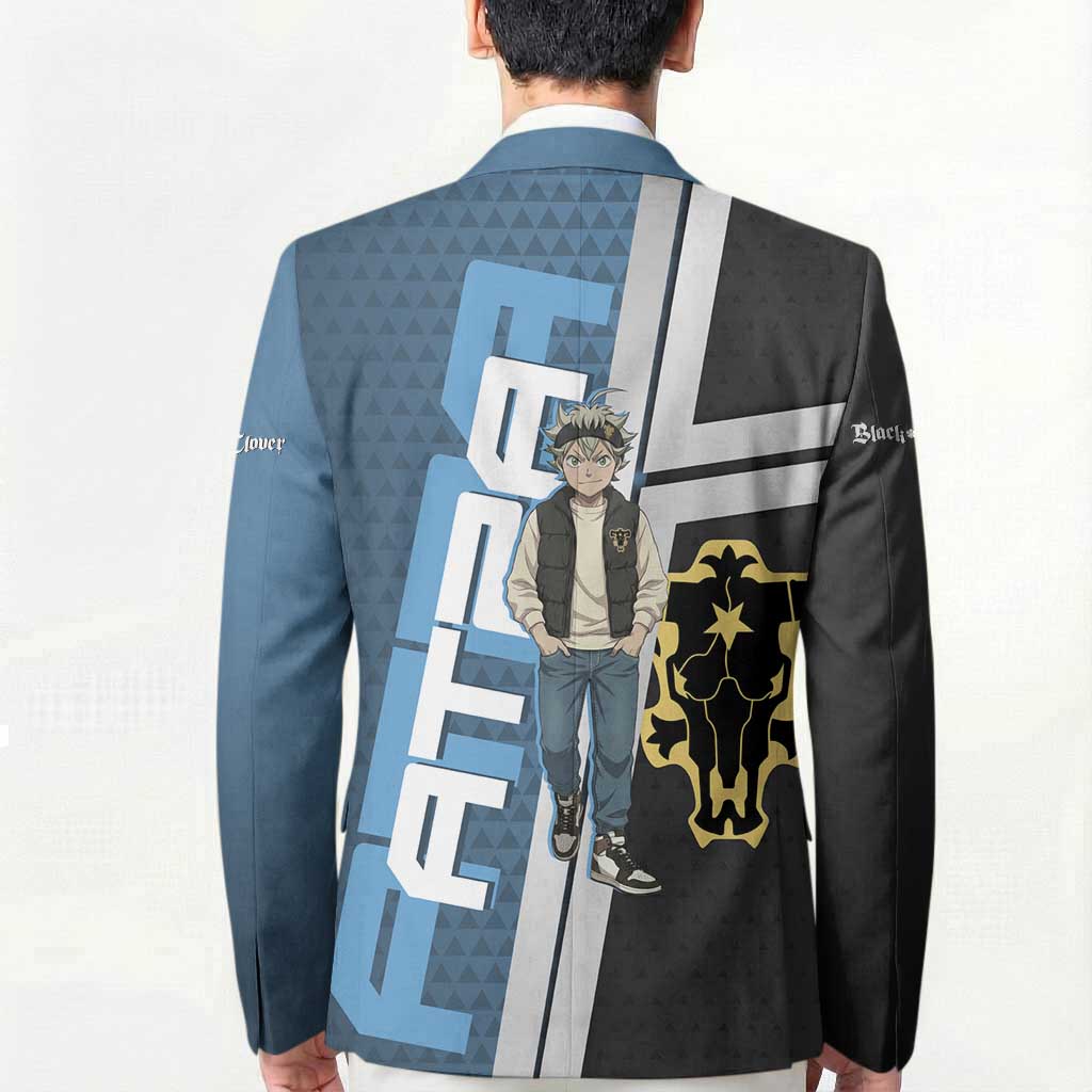 Asta from Black Clover in Modern Streetwear Blazer Black Clover Anime Aesthetic - Asta Style