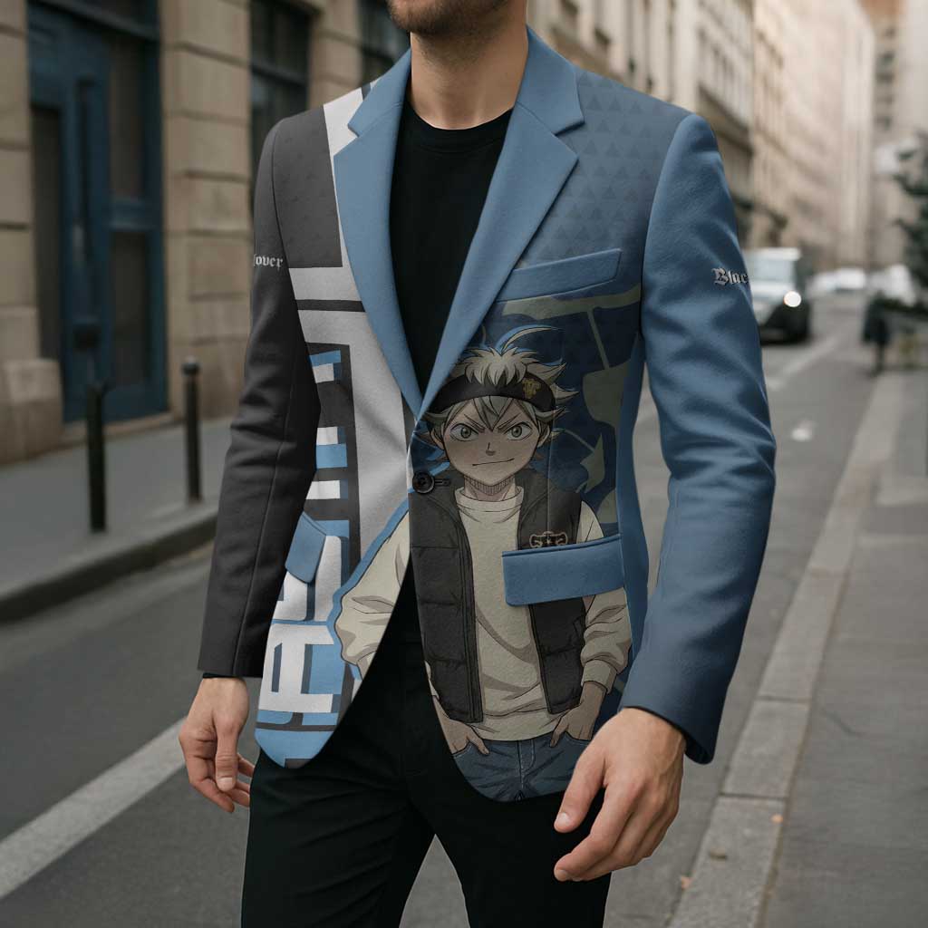 Asta from Black Clover in Modern Streetwear Blazer Black Clover Anime Aesthetic - Asta Style