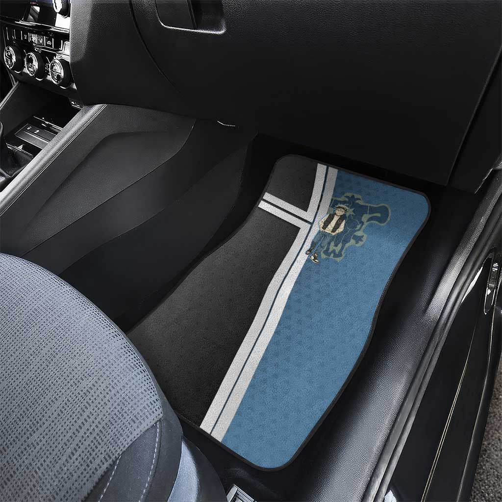 Asta from Black Clover in Modern Streetwear Car Mats Black Clover Anime Aesthetic - Asta Style