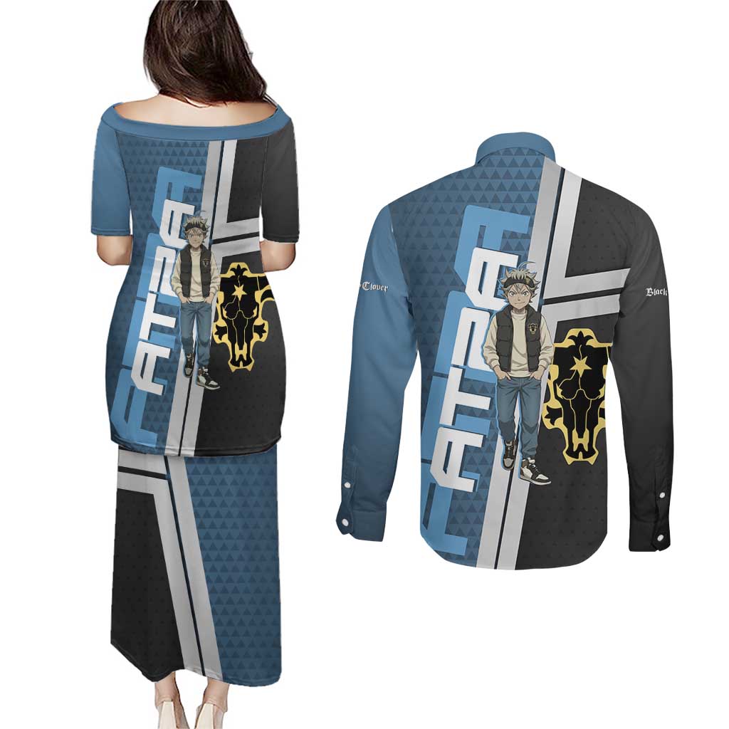 Asta from Black Clover in Modern Streetwear Couples Matching Puletasi and Long Sleeve Button Shirt Black Clover Anime Aesthetic - Asta Style