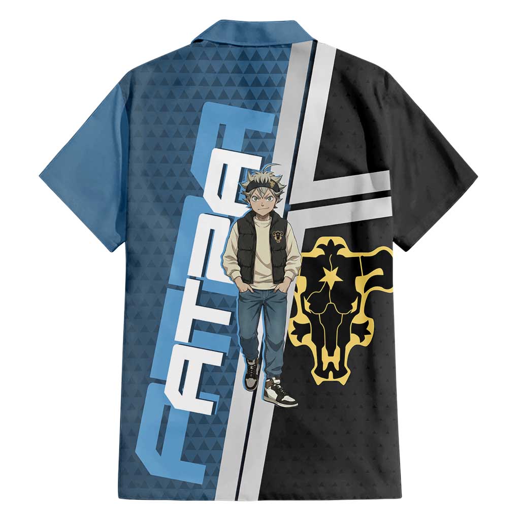 Asta from Black Clover in Modern Streetwear Family Matching Long Sleeve Bodycon Dress and Hawaiian Shirt Black Clover Anime Aesthetic - Asta Style
