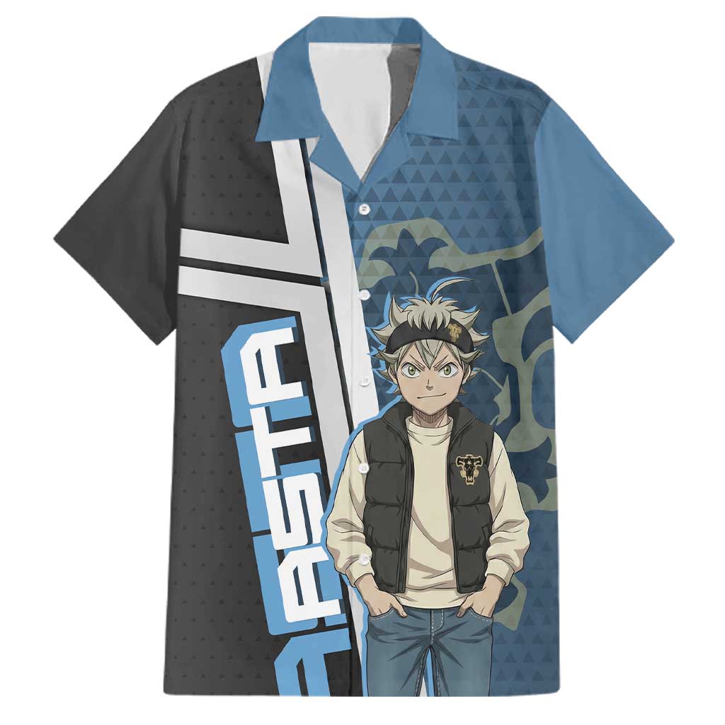 Asta from Black Clover in Modern Streetwear Family Matching Summer Maxi Dress and Hawaiian Shirt Black Clover Anime Aesthetic - Asta Style