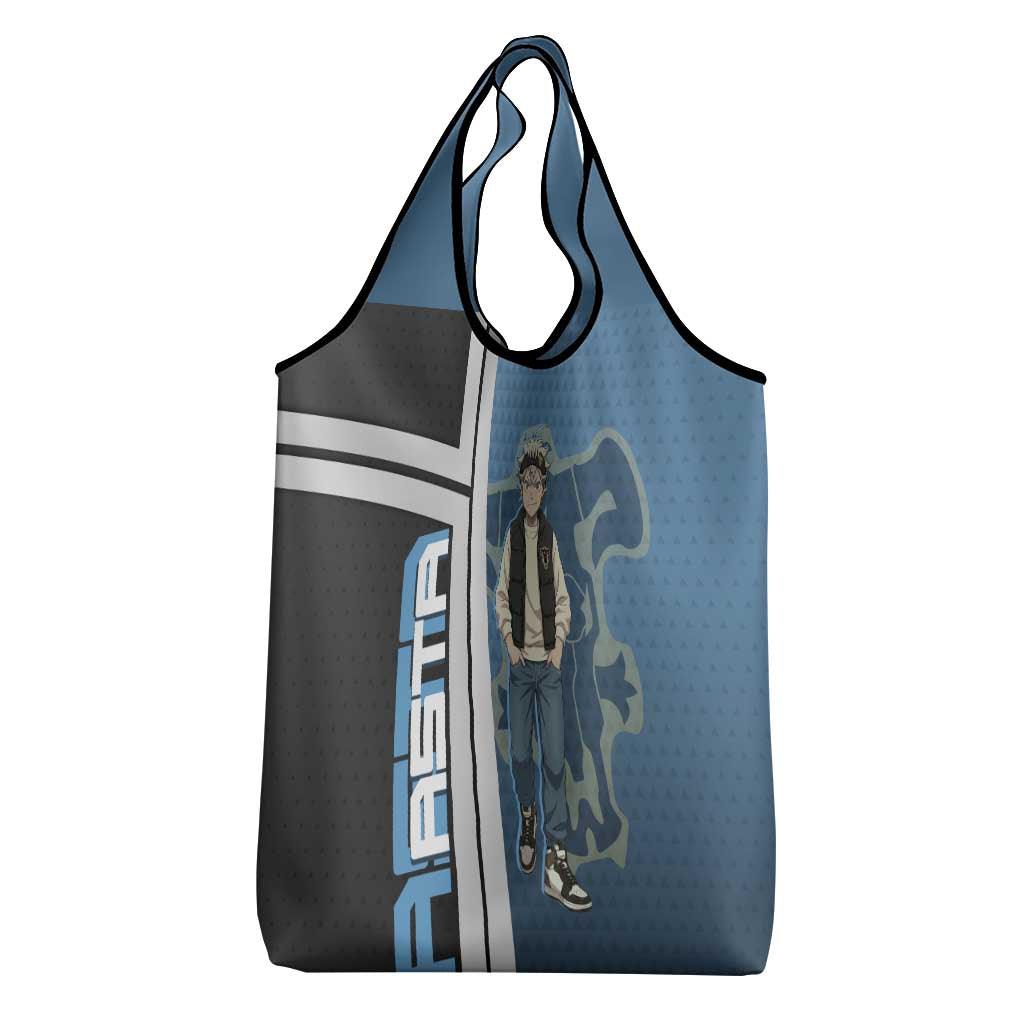 Asta from Black Clover in Modern Streetwear Grocery Bag Black Clover Anime Aesthetic - Asta Style