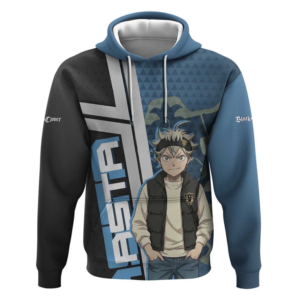 Asta from Black Clover in Modern Streetwear Hoodie Black Clover Anime Aesthetic - Asta Style