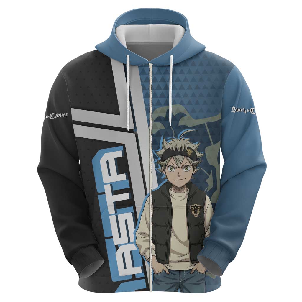Asta from Black Clover in Modern Streetwear Hoodie Black Clover Anime Aesthetic - Asta Style