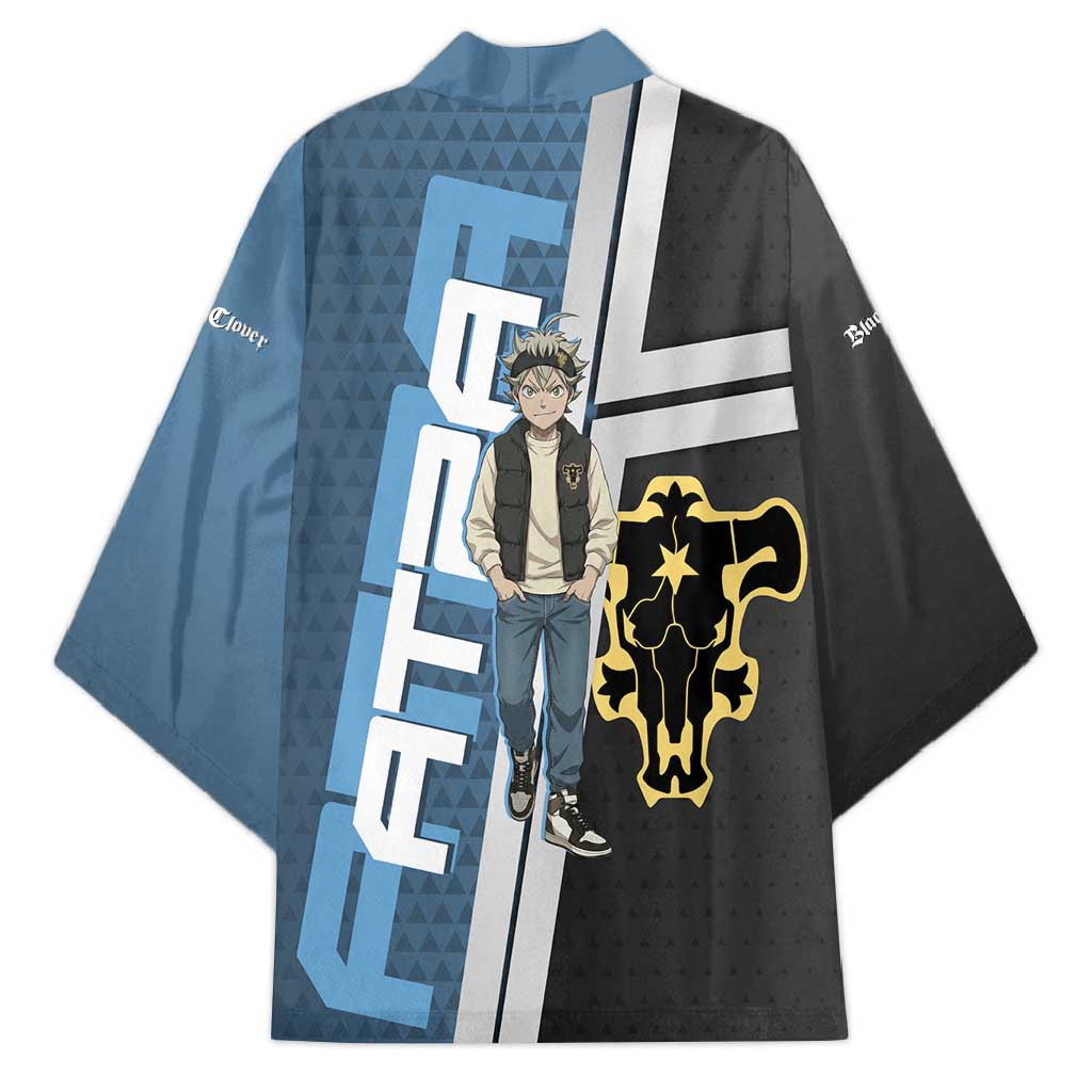 Asta from Black Clover in Modern Streetwear Kimono Black Clover Anime Aesthetic - Asta Style