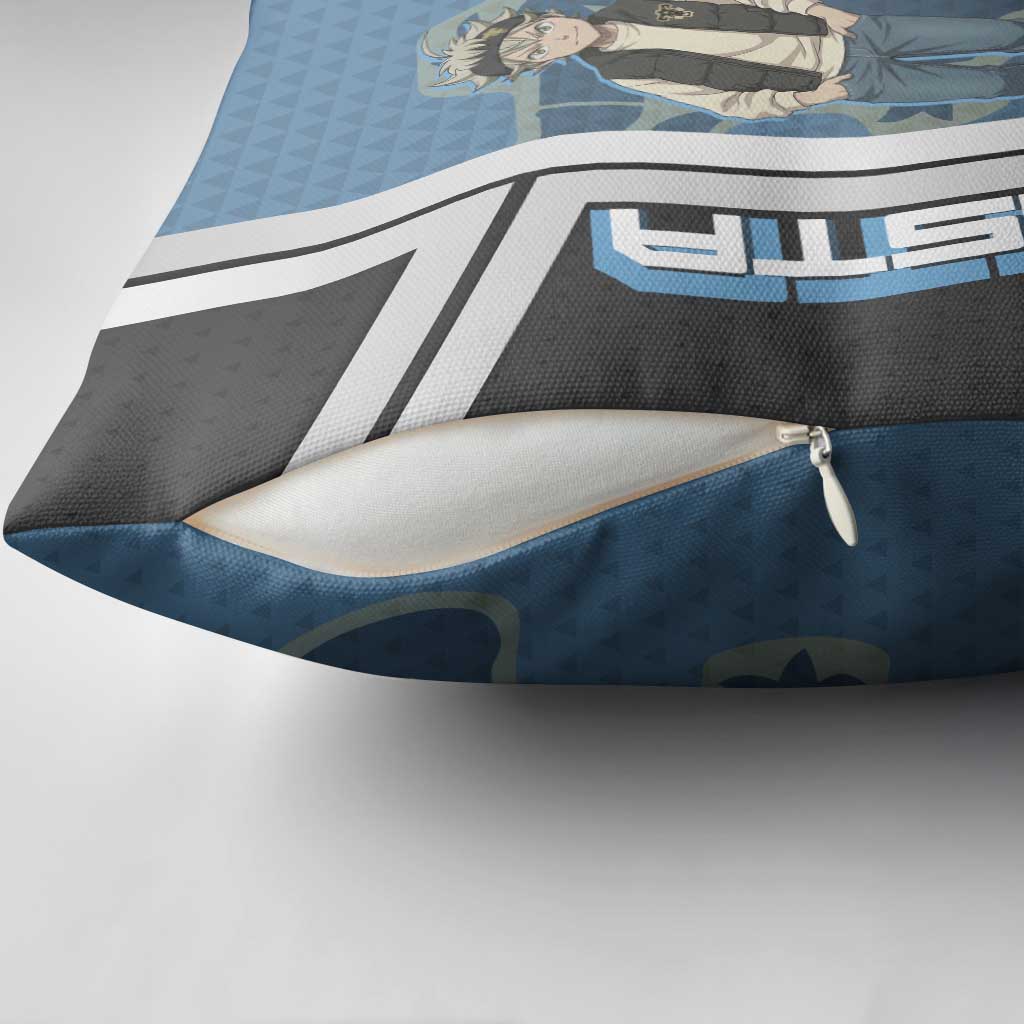 Asta from Black Clover in Modern Streetwear Pillow Cover Black Clover Anime Aesthetic - Asta Style