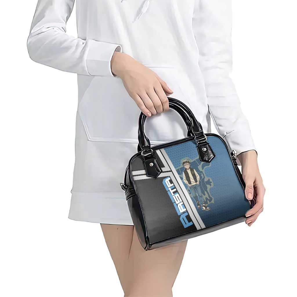 Asta from Black Clover in Modern Streetwear Shoulder Handbag Black Clover Anime Aesthetic - Asta Style