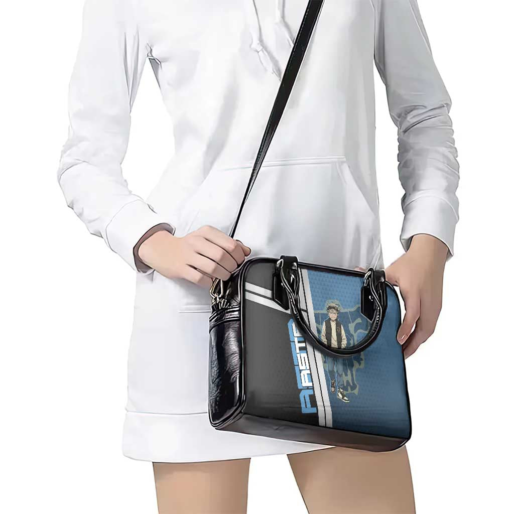 Asta from Black Clover in Modern Streetwear Shoulder Handbag Black Clover Anime Aesthetic - Asta Style