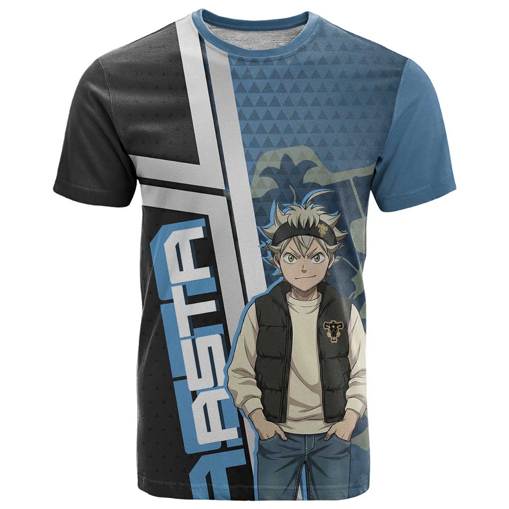 Asta from Black Clover in Modern Streetwear T Shirt Black Clover Anime Aesthetic - Asta Style