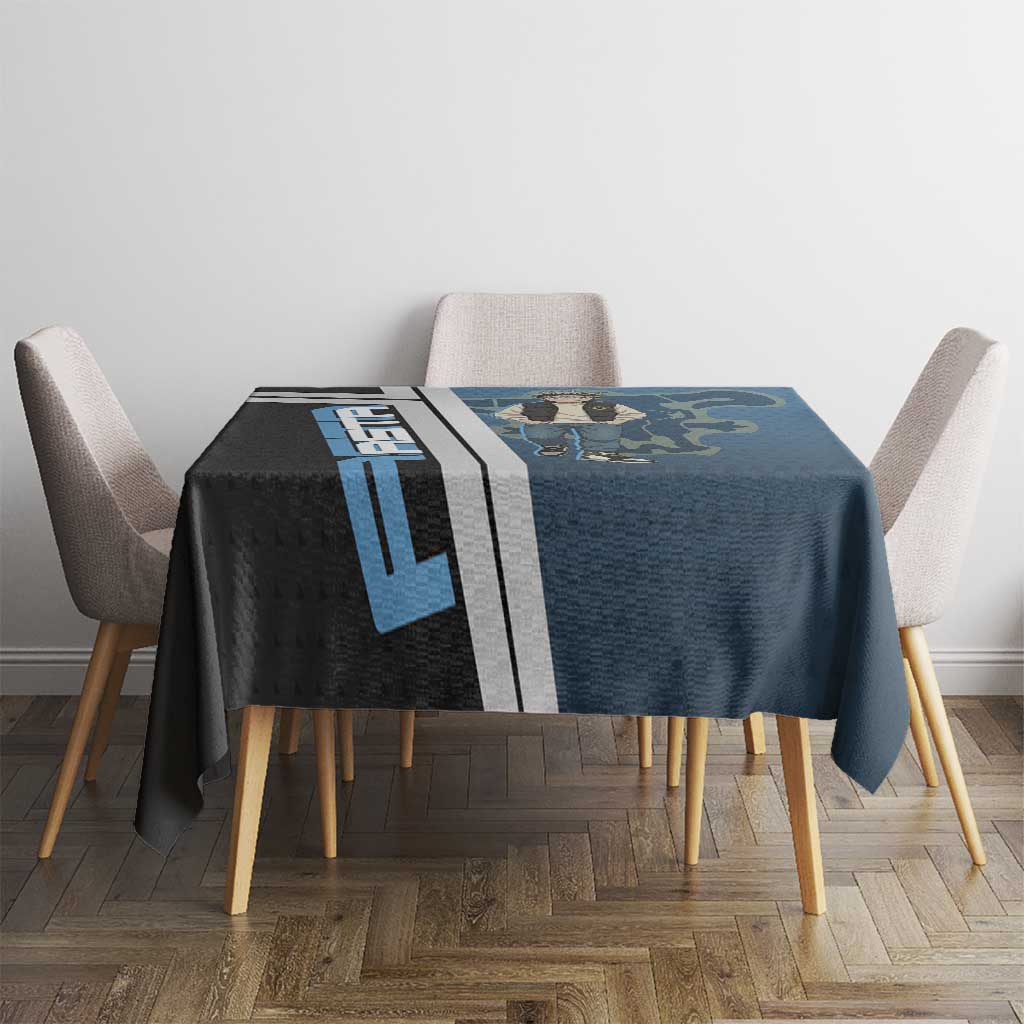 Asta from Black Clover in Modern Streetwear Tablecloth Black Clover Anime Aesthetic - Asta Style