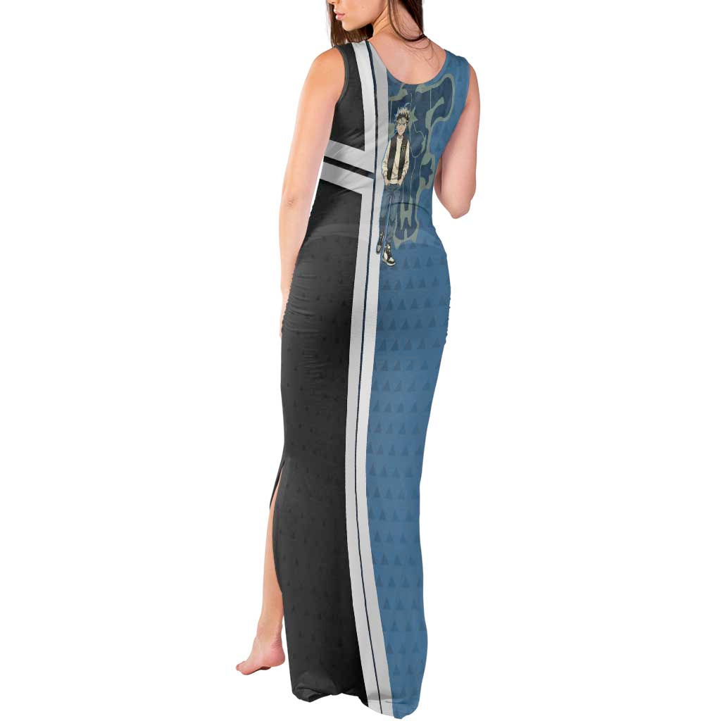 Asta from Black Clover in Modern Streetwear Tank Maxi Dress Black Clover Anime Aesthetic - Asta Style