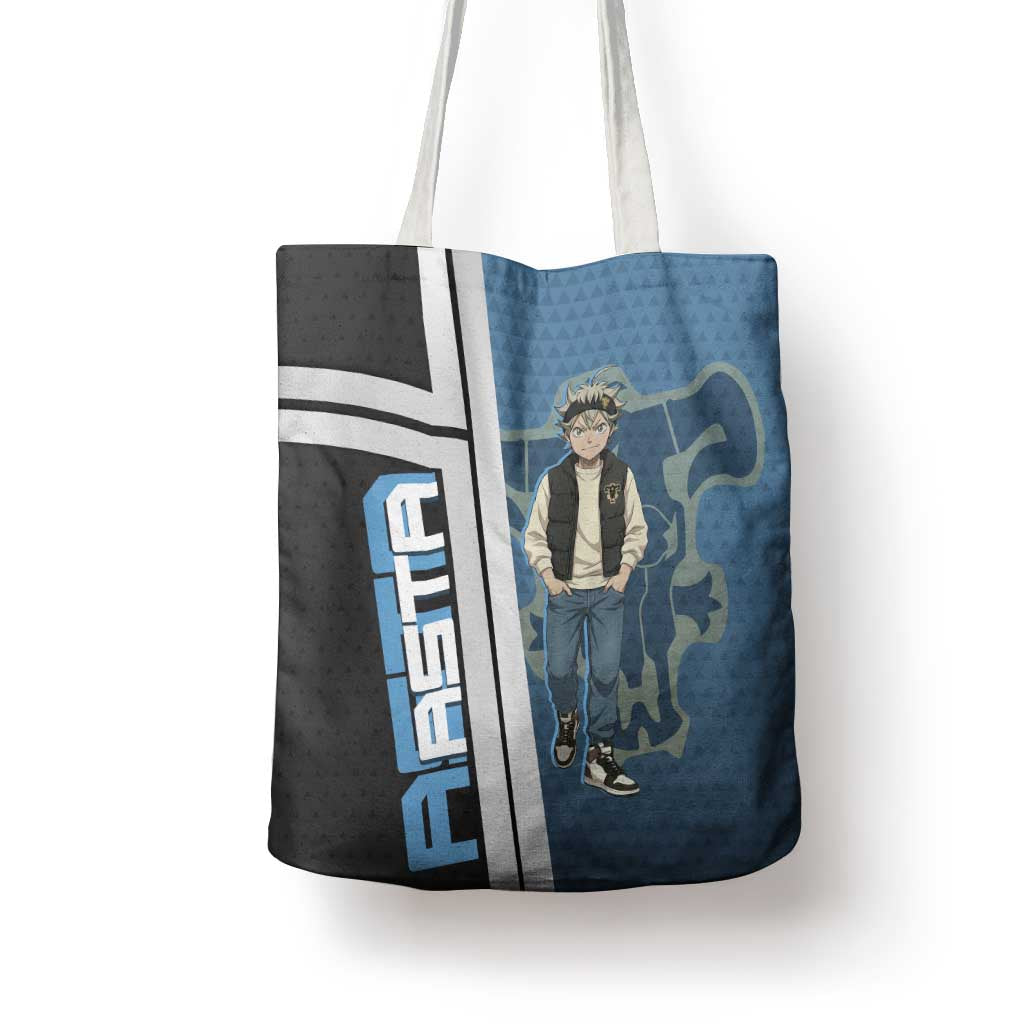 Asta from Black Clover in Modern Streetwear Tote Bag Black Clover Anime Aesthetic - Asta Style