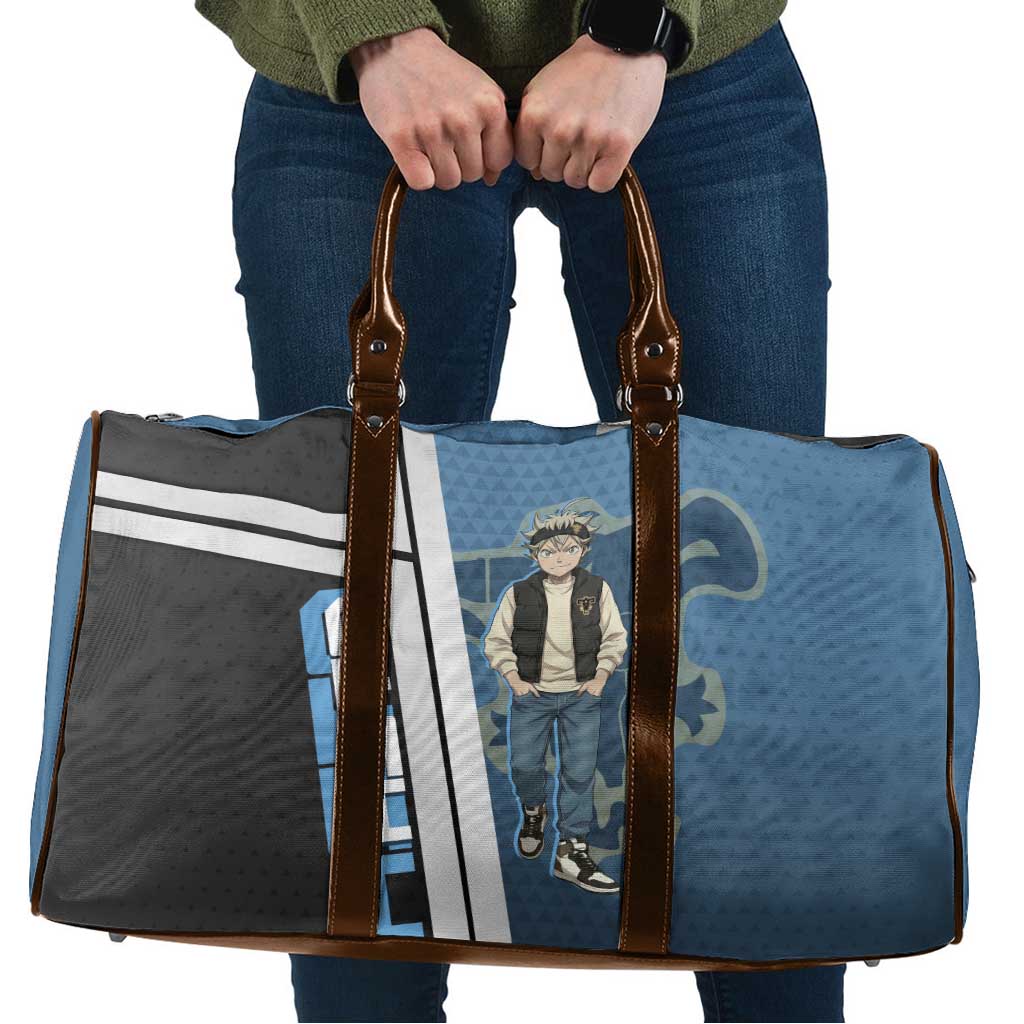 Asta from Black Clover in Modern Streetwear Travel Bag Black Clover Anime Aesthetic - Asta Style