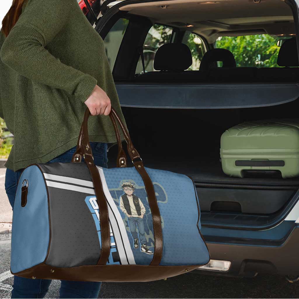 Asta from Black Clover in Modern Streetwear Travel Bag Black Clover Anime Aesthetic - Asta Style