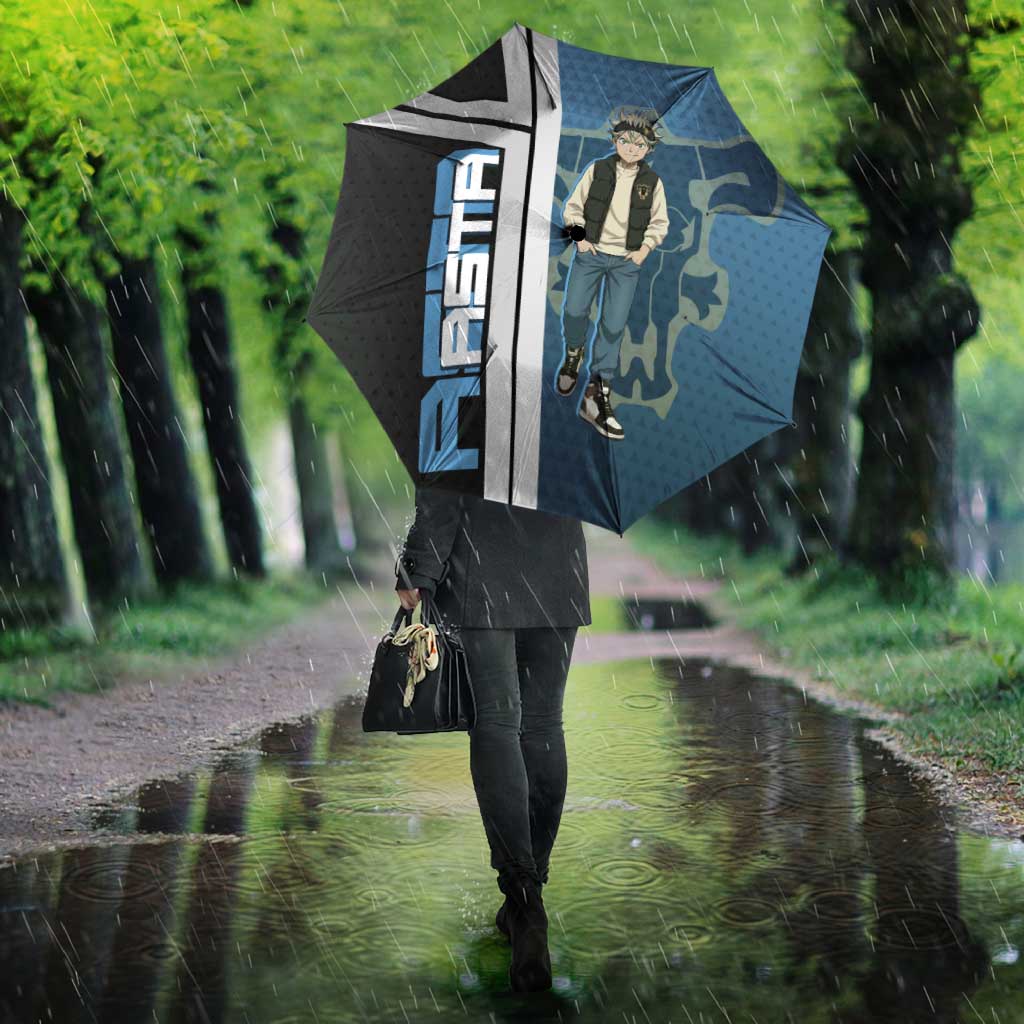 Asta from Black Clover in Modern Streetwear Umbrella Black Clover Anime Aesthetic - Asta Style