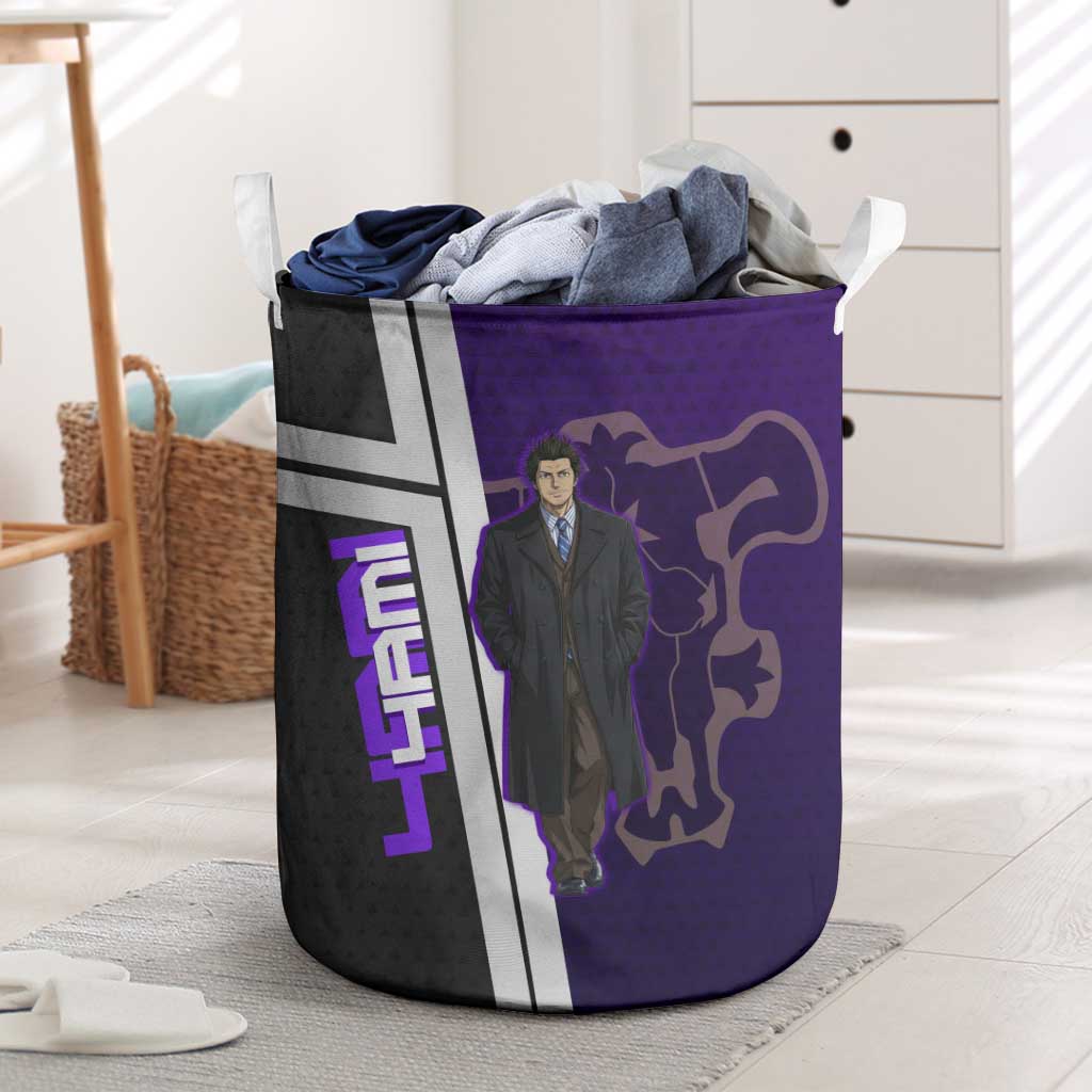 Yami Sukehiro Laundry Basket Dark Anime Graphic Style