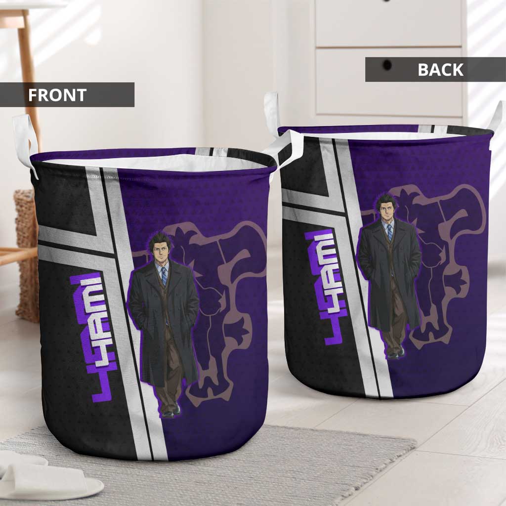 Yami Sukehiro Laundry Basket Dark Anime Graphic Style