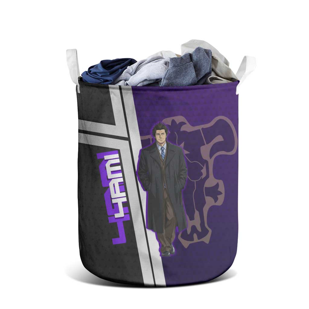 Yami Sukehiro Laundry Basket Dark Anime Graphic Style