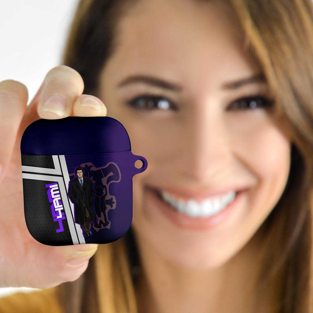 Yami Sukehiro AirPods Case Dark Anime Graphic Style