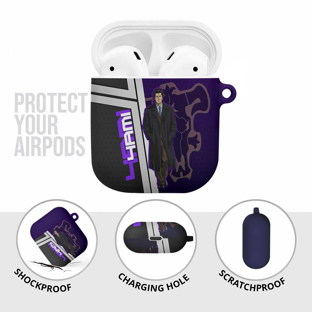 Yami Sukehiro AirPods Case Dark Anime Graphic Style