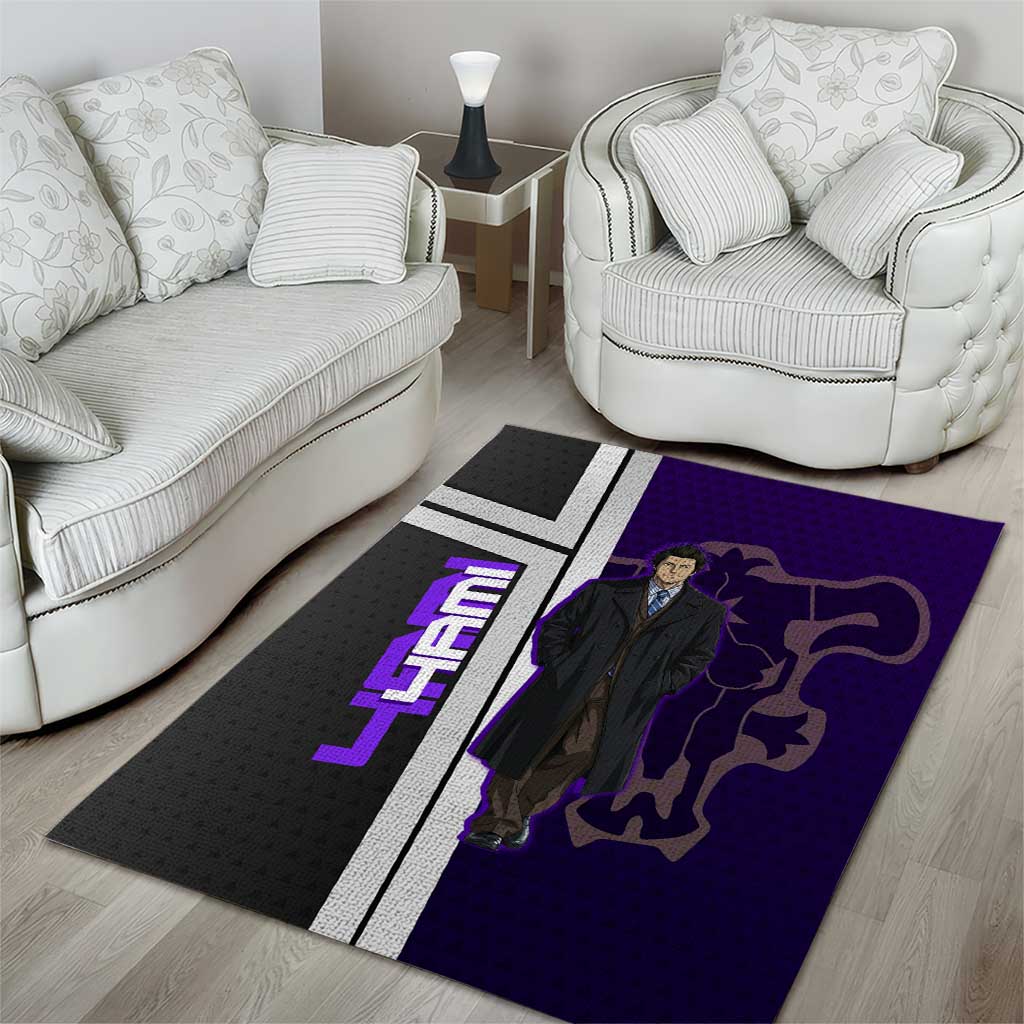 Yami Sukehiro Area Rug Dark Anime Graphic Style
