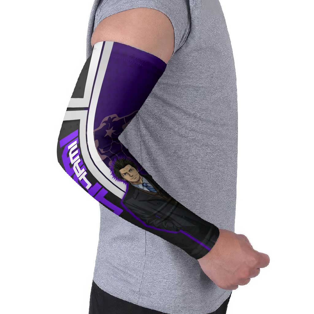 Yami Sukehiro Arm Sleeves Dark Anime Graphic Style