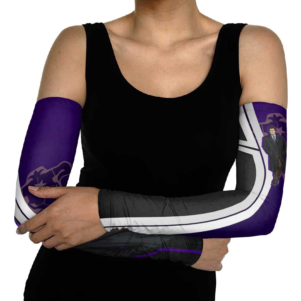Yami Sukehiro Arm Sleeves Dark Anime Graphic Style
